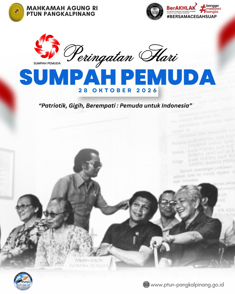 SELAMAT MEMPERINGATI HARI SUMPAH PEMUDA KE-98